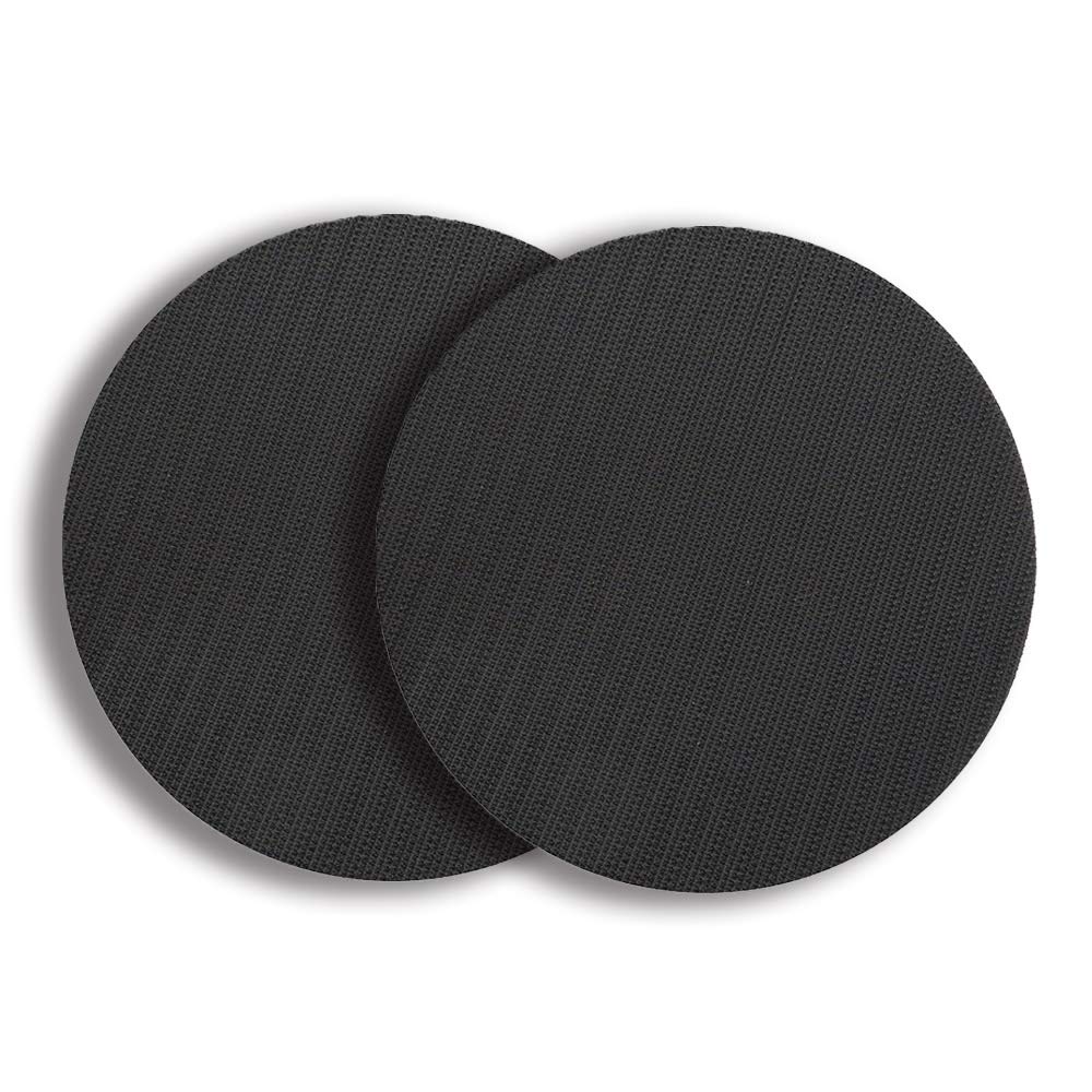 ExcInter 2PCS 75mm Sanding Soft Pad Buffer Sponge Interface Backing Foam Cushion Pads Layer Hook and Loop Buffering