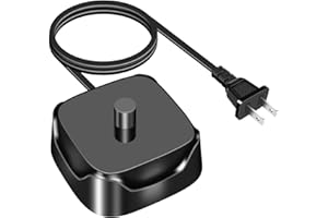 TICEAIK Charger for AquaSonic Electric Toothbrush, Waterproof Electric Toothbrush Charger Base for AquaSonic Black/Vibe Series, Compatible Charging Stand with Power Adapter - Fast Charging