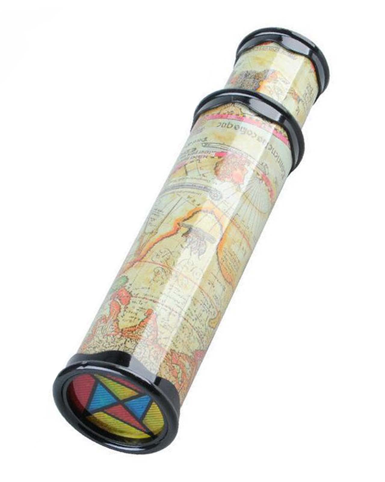 ZEALMAX Stretchable Kaleidoscope Toy Handmade Nostalgic Toy Gift Magic Kaleidoscope, Old World
