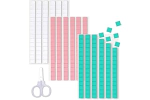 BUSOHA 288 PCS Adhesive Poster Sticky Tack Putty, Removable Poster Wall Putty for Mounting, Reusable Sticky Tack for Wall Hanging Pictures Poster and Art Photography