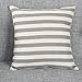 Highpot Simple Striped Home Body Pillowcases Square Plush Cover Cushion