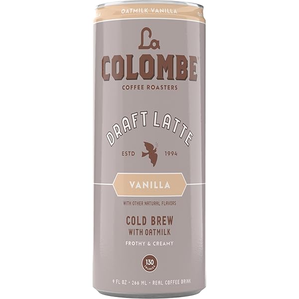 LA COLOMBE VANILLA DRAFT LATTE WITH OATMILK –...