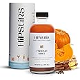 HipStirs Pumpkin Spice Syrup - Our Mix uses Real Ingredients like Pumpkin Puree to Make it a Perfect Spice Latte Mix - Real Infused Syrup (8 Fl Oz)