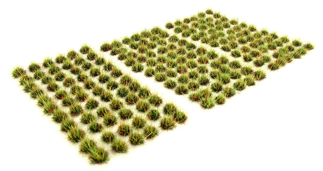 Warpainter scenics 4mm Enchanted Green Grass Static Tufts x 198 Self Adhesive