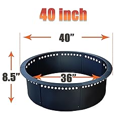 SoulMate Outdoor 40-Inch Outer/36-Inch Inner Fire