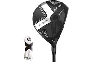 XINGGM XF02 Golf Fairway Wood-Premium Golf Club 3 Wood/5 Wood RH,High-MOI&Low CG Sole,Master The Fairway Wood with Ease