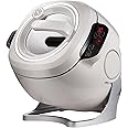 1000w Automatic Cooking Machine, 6L 360° Rotation Pot Commercial Auto Stir Fry Machine for Cooking & Stewing, Rice Cooker Multifunctional Food Processors