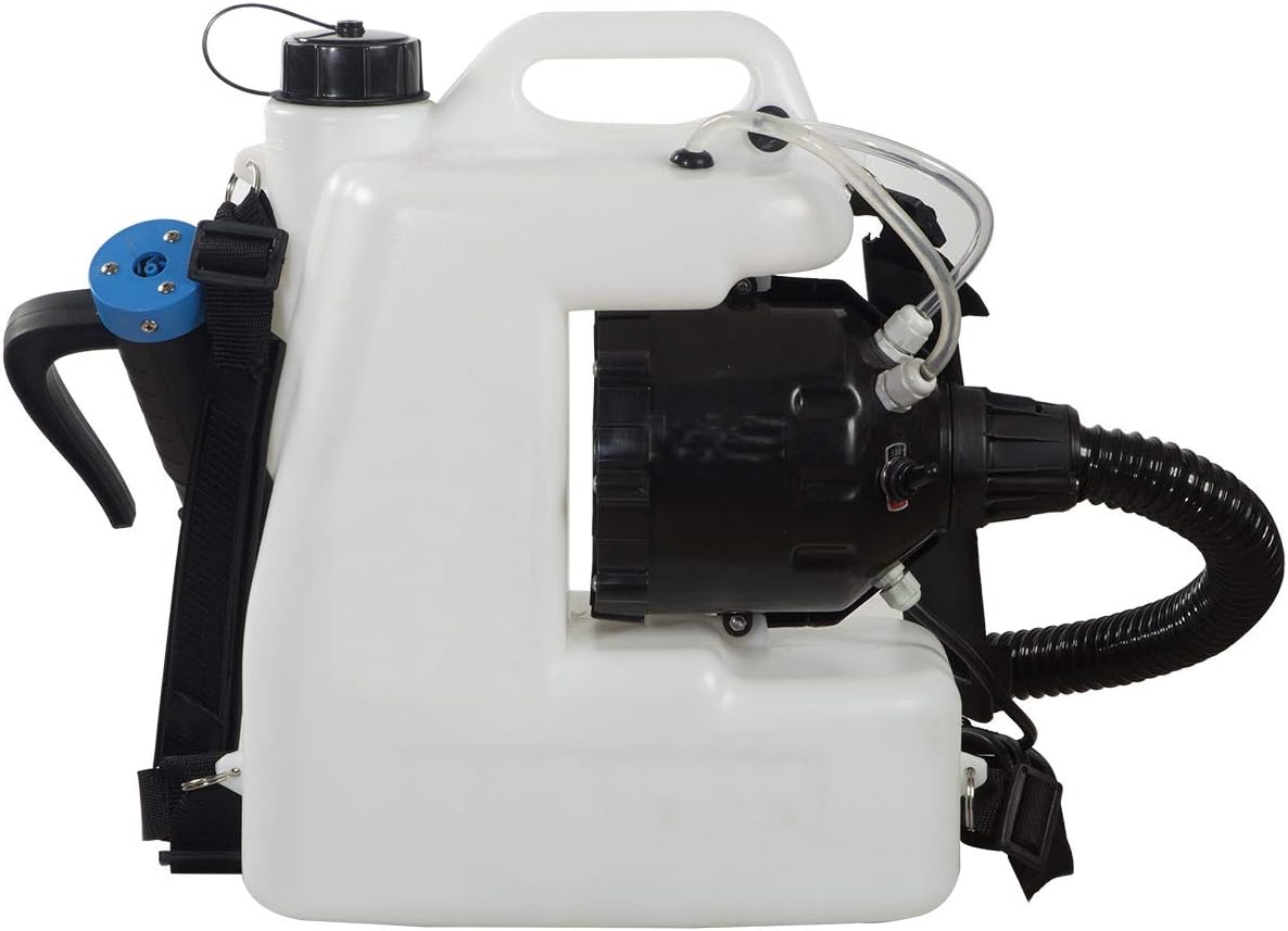 UVL Electric Ultra-Micro Sprayer Cold Water Disinfection Fog Machine Range 8-12 Meters for Hotel Hospital Farm Air Sterilizer Aerosol Atomizer,12L