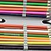 LORJE Multilayer Colored Pencil Case, Large, 52 Slots Black Pen Bag