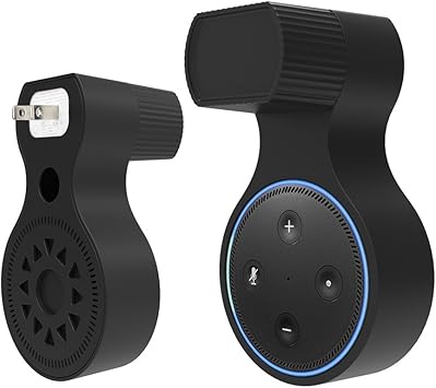 Amazon Shinkitech Amazon Echo Dot 第2世代用壁掛けホルダー ブラック Shinkitech デジタルオーディオスタンド