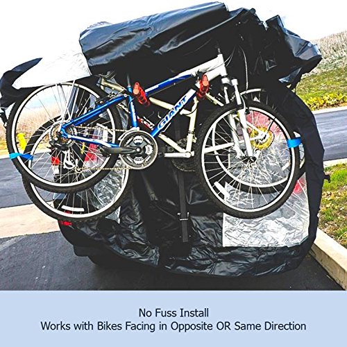 Formosa Covers Bike Cover for Transport on Car, Truck, Suv, RV Rack or