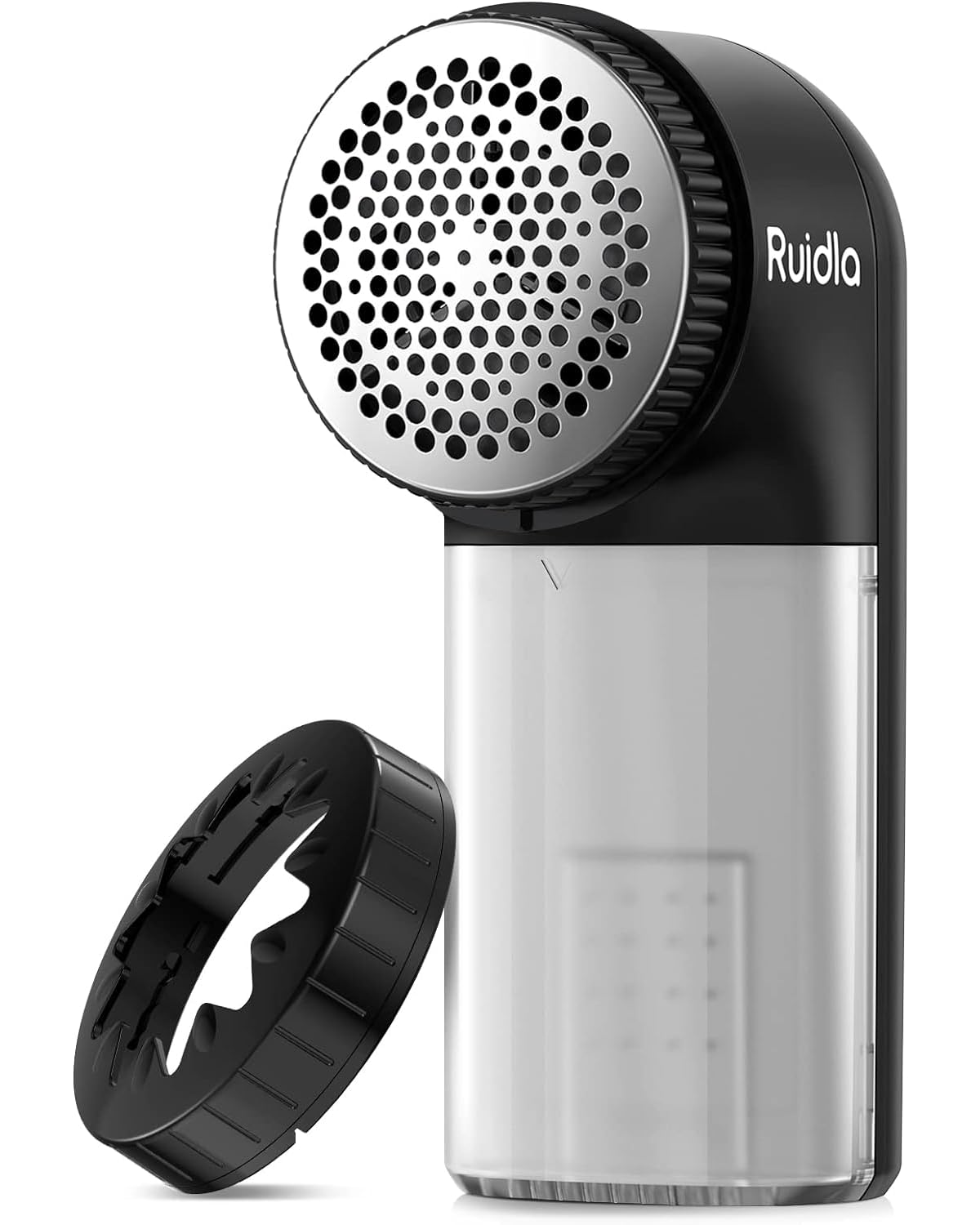 Photo 1 of Fabric Shaver Lint Remover, Sweater Shaver to Remove Pilling, Lint Shaver with 2-Speed Power Adjustment, Fuzz Shaver for Clothes Balls-Battery Operated Black