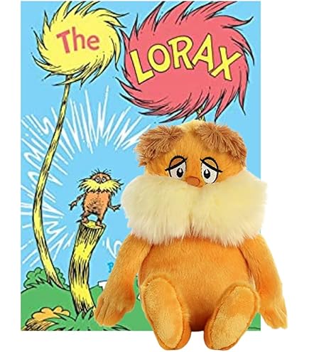 Aurora World 15920 12″ The Lorax, 12″, Orange, Brown