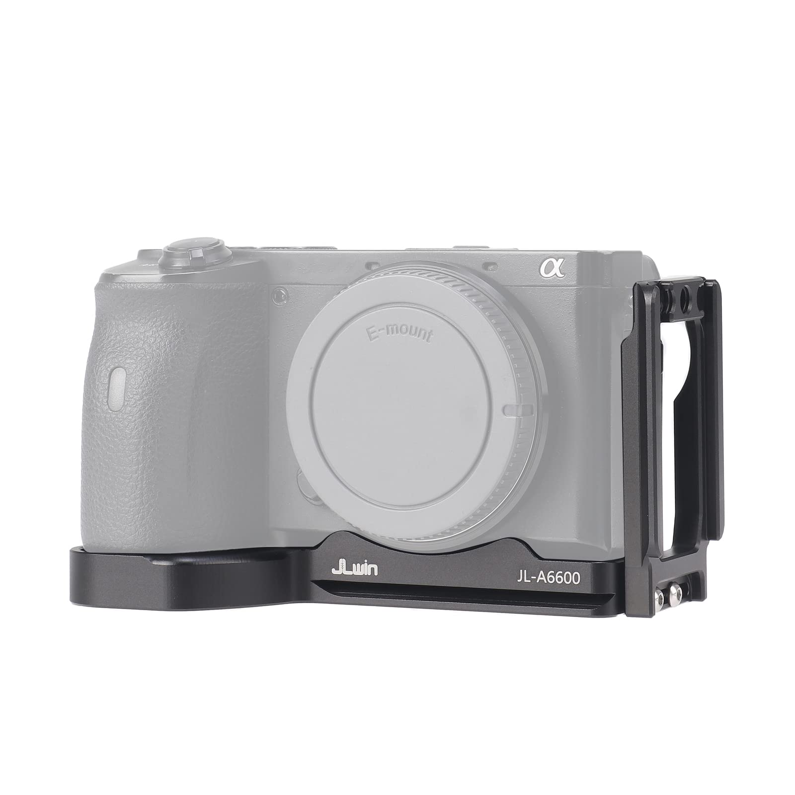 FOTGA Quick Release Plate L-Angle Vertical Quick Release Plate L-Bracket for Sony Alpha A6600 Camera, Compatible with DJI Ronin RS2/RSC2/RS3/RS3 Pro/RS3 Mini Gimbal Stabiliser Arca Swiss Tripod