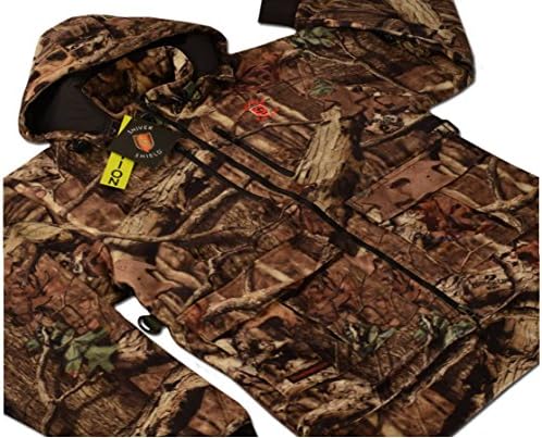 Shiver Shield Men's Hunt Jacket Insulated &amp; Waterproof Camo (Mossy Oak Break-Up Infinity, XX-Large)