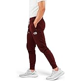 Contour Men’s Sweatpants with Pockets Zipper, Cruise Sweatpants for Men, Joggers for Men Slim Fit, Mens Joggers for Workout