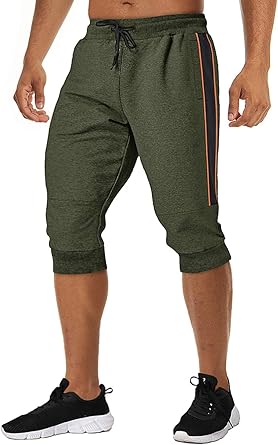 mens short jogger pants