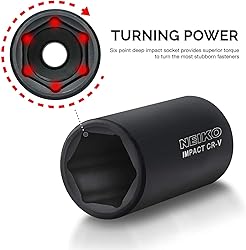 NEIKO 02448A 1/2" Drive Master Impact Socket