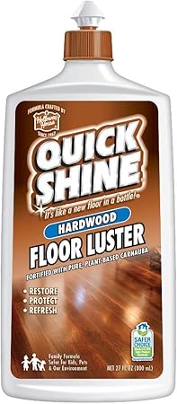 Amazon Com Quick Shine High Traffic Hardwood Floor Luster And