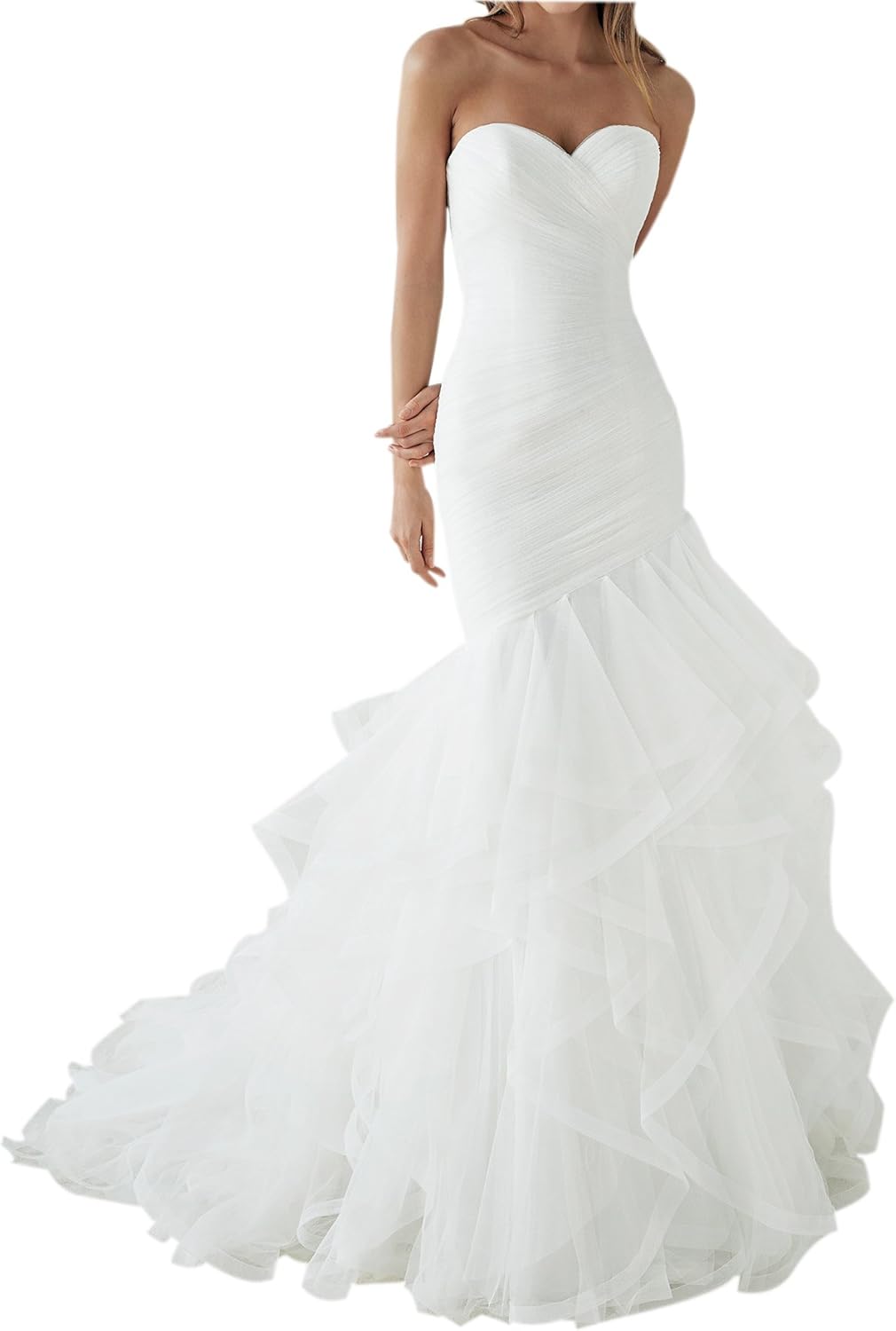 trumpet evening gown