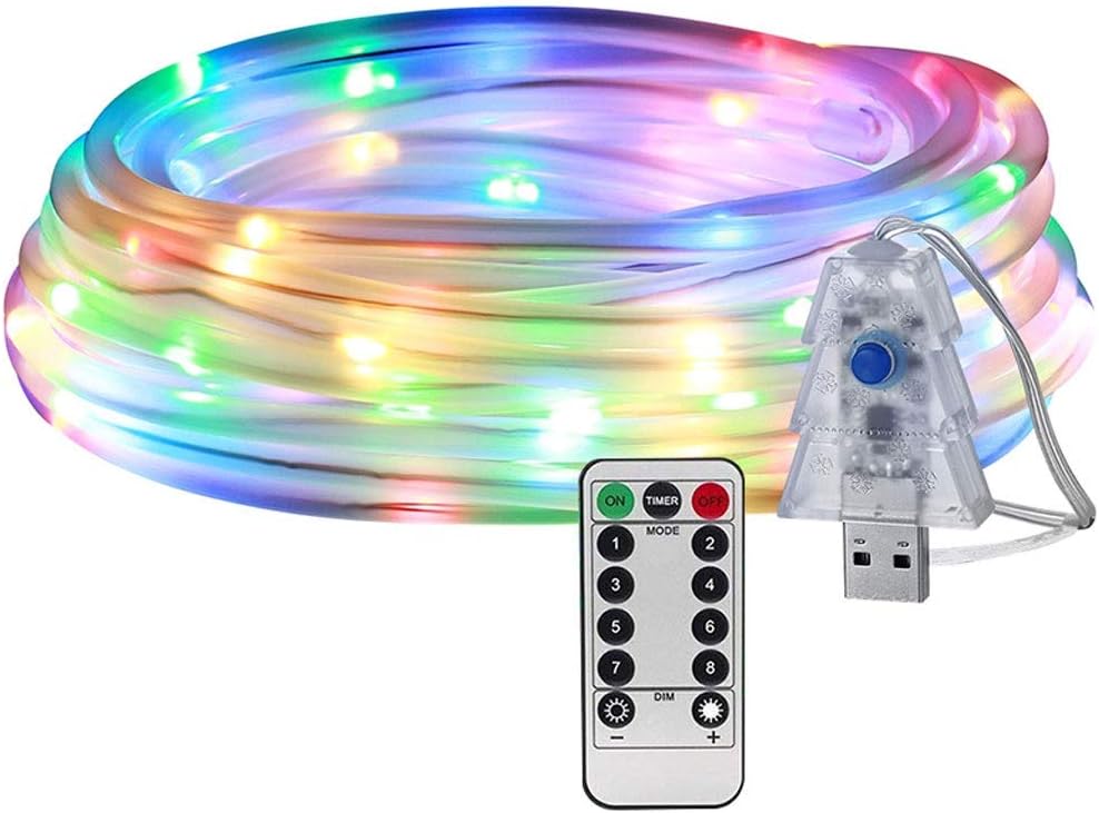 RKL USB String Lights 10 Meters 100 Colorful Lights LED
