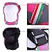 Kids Protective Gear SKL Knee Pads for Kids Knee and Elbow Pads with Wrist Guards 3 In 1 for Skating Cycling Bike Rollerblading Scooter (Rose, [Upgraded Vistion 3.0])
