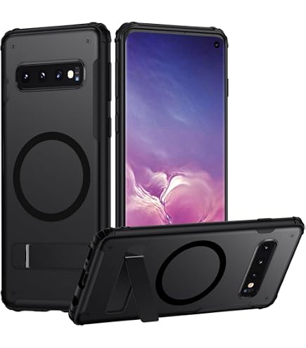 Galaxy S10　◎カバー付き◎ Amazon.com: Doowear Galaxy S10 Case Magnetic [Compatible with