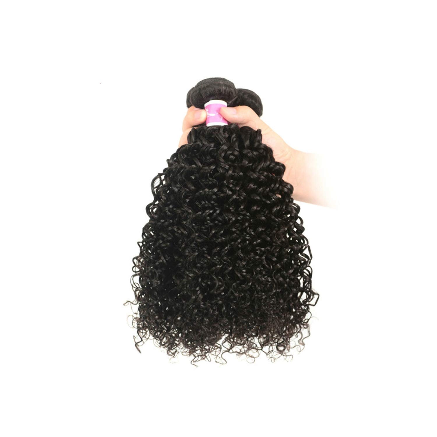Amazon Com Curly Human Hair Weave Bundles 1 3 4 Bundles Human