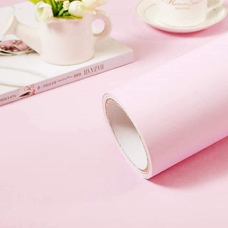 Amazon Com Pink Self Adhesive Wallpaper Film Stick Paper Easy To Apply Peel And Stick Wallpaper Stick Wallpaper Shelf Liner Table And Door Reform Home Kitchen