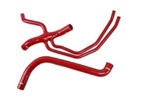 Mishimoto MMHOSE-LTN-2WDRD Silicone Radiator Hose Kit Fits Ford F-150 Lightning 1999-2004 Red