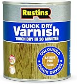 Rustins Quick Dry Varnish Antique Pine 500ml