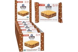 RIP VAN WAFELS Rip Van Chocolate Hazelnut Wafer Cookies, Keto, Non-GMO, Healthy Snacks, Low Carb & Low Sugar (2g), Low Calorie, Vegan, 16 Count