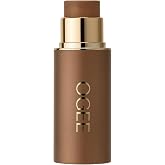 Ogee Sculpted Face Stick - Certified Organic Bronzer Stick (Amber) | Sun Kissed Bronze, Certified Organic Bronzer Stick &amp; Highlighter, Multi-Use Bronzer Stick for Face