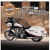 Harley-Davidson 2016 Art Wall Calendar by Trends International