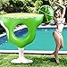 BigMouth Inc Giant Inflatable Margarita Pool Float, Durable Fun Summer Pool Tube with Patch Kit Included