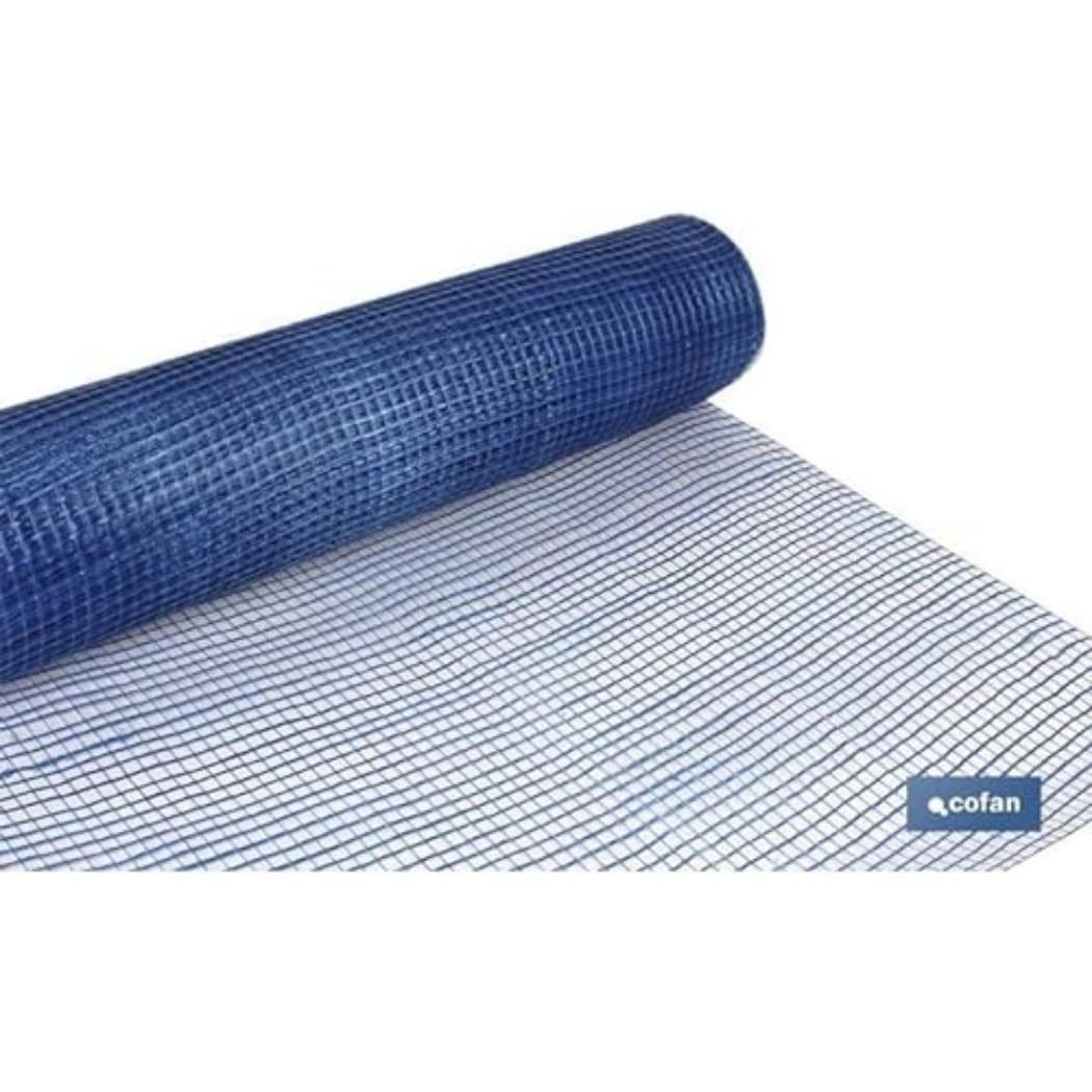 1 x 10 m roll of fibreglass mesh, 10 x 10 mm