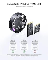DOCKCASE Magnetic Visual M.2 2242 NVMe SSD