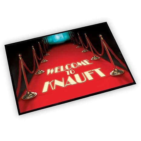 Cera Toys Waschbare Fussmatte Roter Teppich Mit Gratis