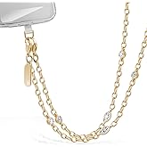 X-Lounge Phone Lanyard for Cellphone Case Crossbody Phone Strap Detachable Phone Charms Strap Anti Theft Necklace Holder for iPhone For Women