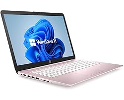 HP 14" HD Laptop, Windows 11, Intel Celeron