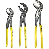 Klein Tools D504-7+10+12 - 7", 10", 12" Classic Klaw Pump Pliers Combo Set
