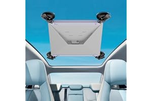 Mwin Starlink Mini Mount - Suction Cup for Starlink Mini Accessories Car Sunroof Mechanicals - Strong Suction Cup Roof Window Mount for Stable Satellite Signal in RVs, and Road Trips (Light Blue)