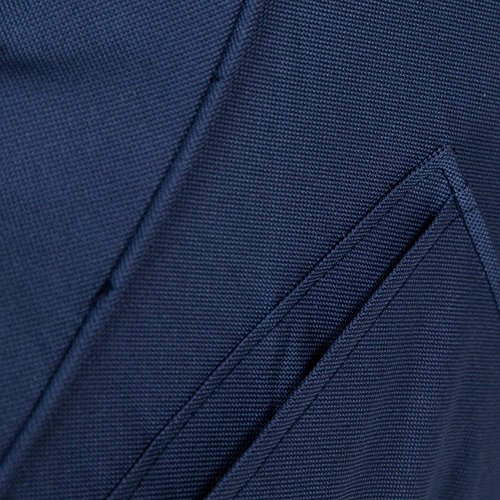 Livebest Bean Bag Chair - Floor Chair Couch Lazy Lounger Memory Foam Sofa with Dirt-Proof Oxford Fabric&Side Pocket for Kids Age 2 and Up,MOM I'm FINE,Sea Blue