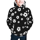 MZERSE Boys and Girls Soft Long Sleeve Hoodie Funny Pullover Sweatshirt with Pockets