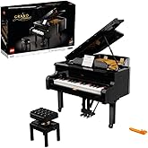 LEGO Ideas Grand Piano 21323 Model Building Set - Featuring Detailed and Functional Design, Great for Adults, Collectible Hom