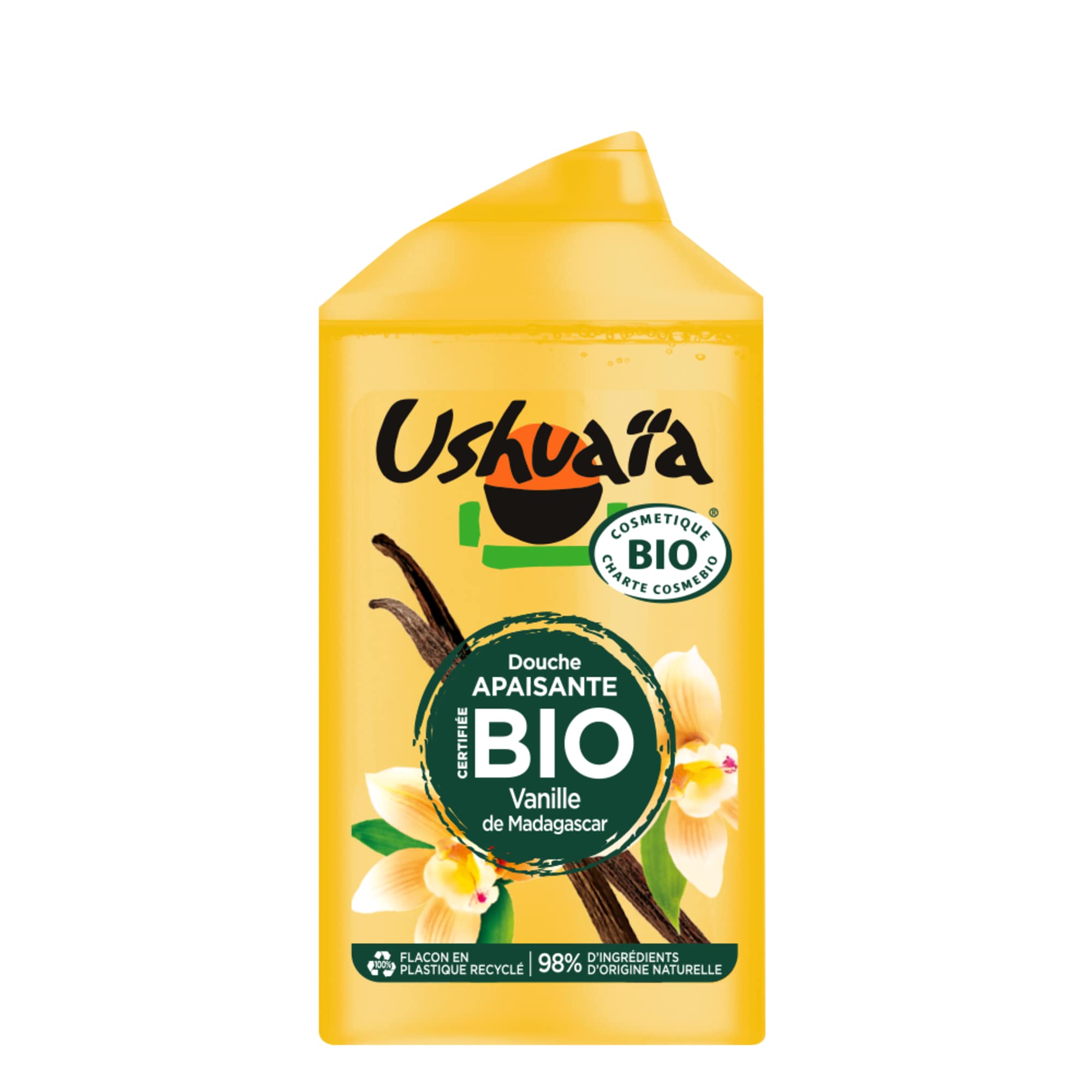Ushuaïa Certified Organic Vanilla Shower Gel 250 ml