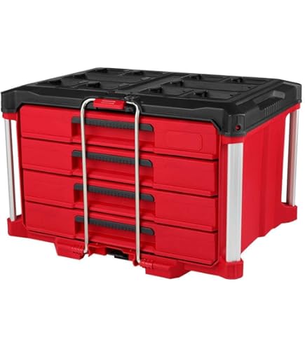 For Milwaukee 48-22-8442 PACKOUT 2 Drawer Durable Tool Box w