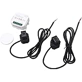 Smart Energy Monitor with App Control 100-240VAC Single Phase Power Meter for Home Appliances Solar Systems Real Time Electri