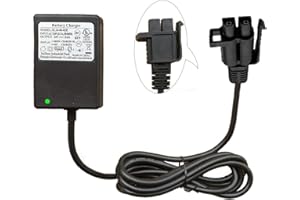 FULIHUA 24V B Plug Kids Ride On Car Charger,24 Volt Battery Charger, for Gravedigger Monster Truck Yamaha Grizzly Riding Toy Grave Digger Ride-Ons Accessories