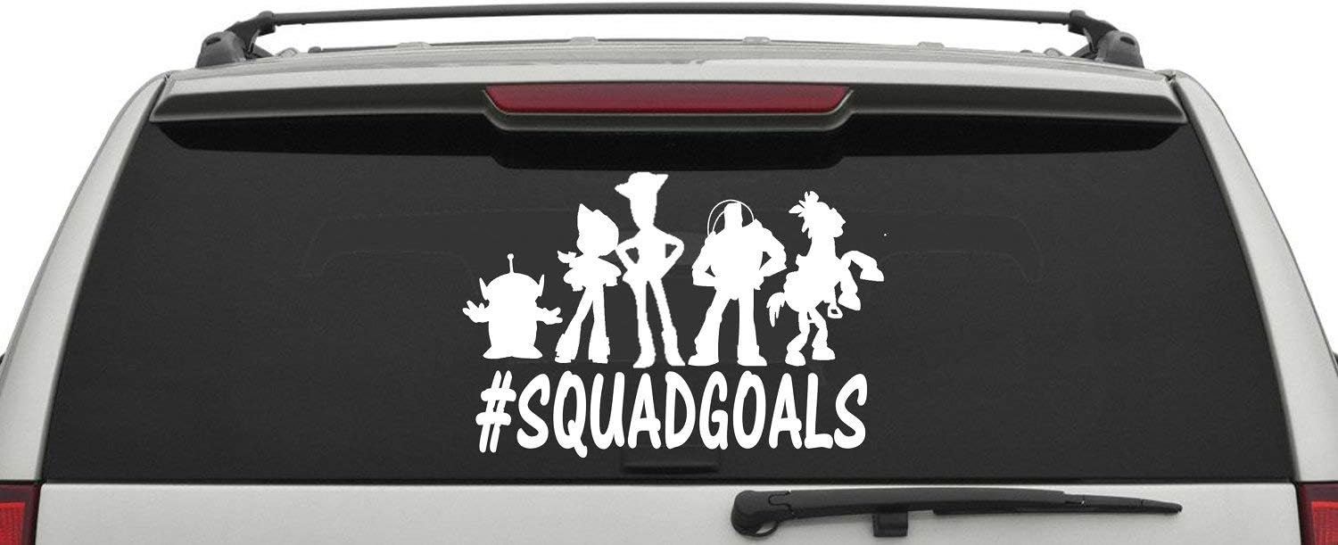 Disney Car Decal - Toy Story Car Decal - Squad Goals Car Decal - Disney Car Sticker - Disney Decor - Funny Decal - Buzz Lightyear Car Decal